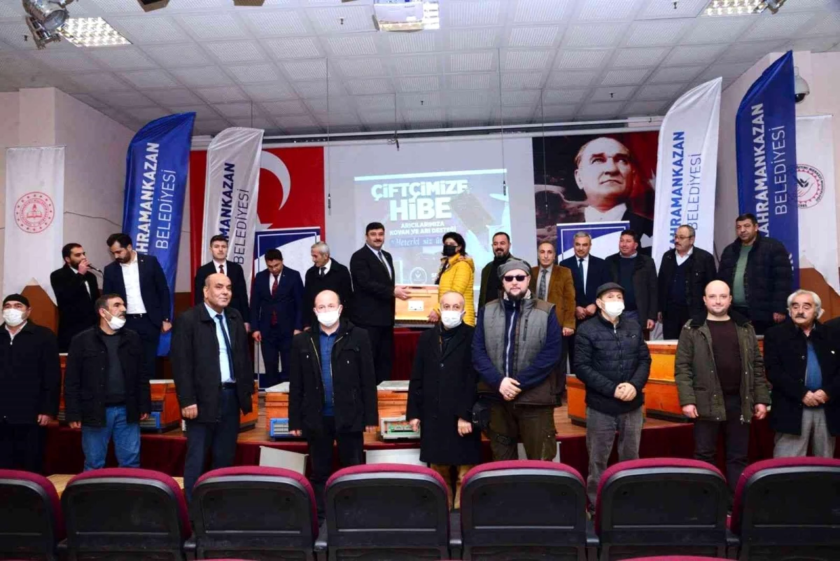 Son dakika haber | Kahramankazan'da arıcılara yüzde 50 hibe ile arı ve kovan desteği