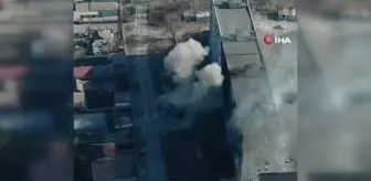 Ukrayna, Rus tankı ve askeri araçları havan topuyla imha etti