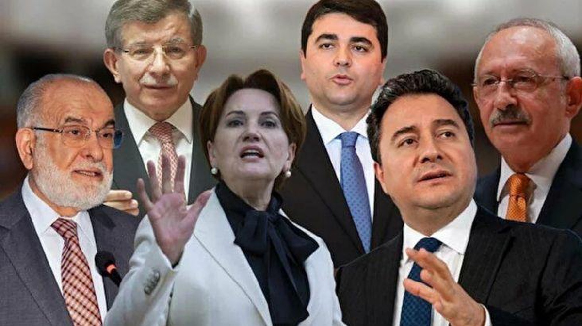6 muhalefet lideri ikinci defa buluşuyor! Buluşma yeri: DEVA Partisi genel merkezi, masada üç konu var!