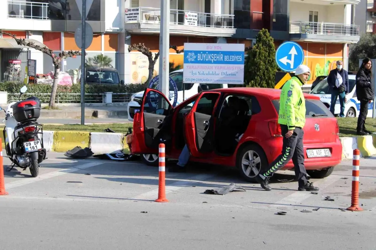 Son dakika! Aydın\'da trafik kazası: 5 yaralı