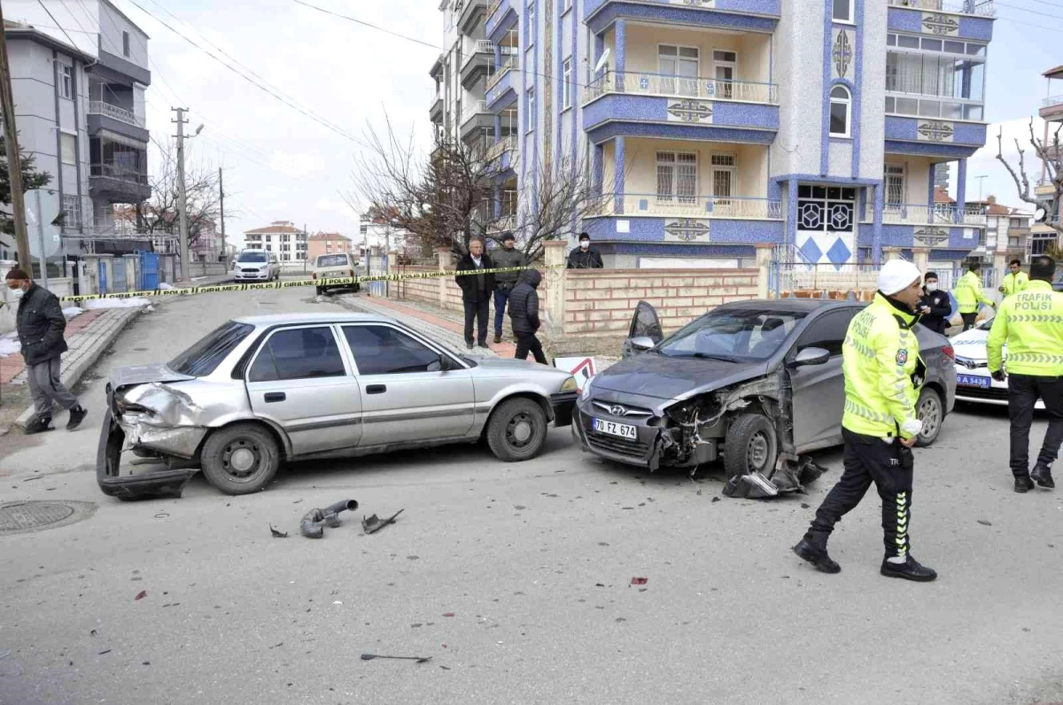 Dedesinin otomobiliyle polisten kaçarken kaza yapınca olay yerinden kaçtı