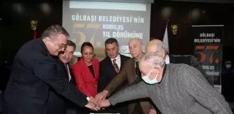 Gölbaşı Belediyesi 57'nci yaşını kutladı