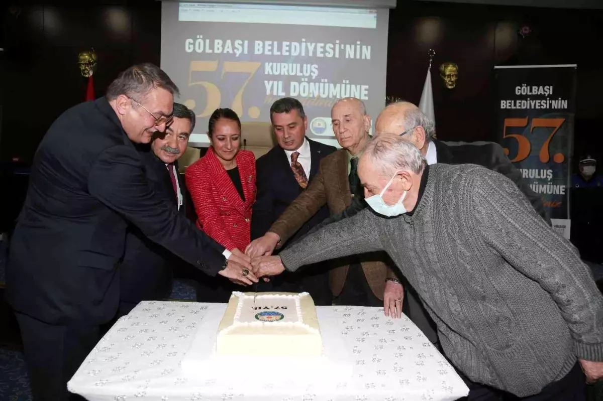 Gölbaşı Belediyesi 57\'nci yaşını kutladı