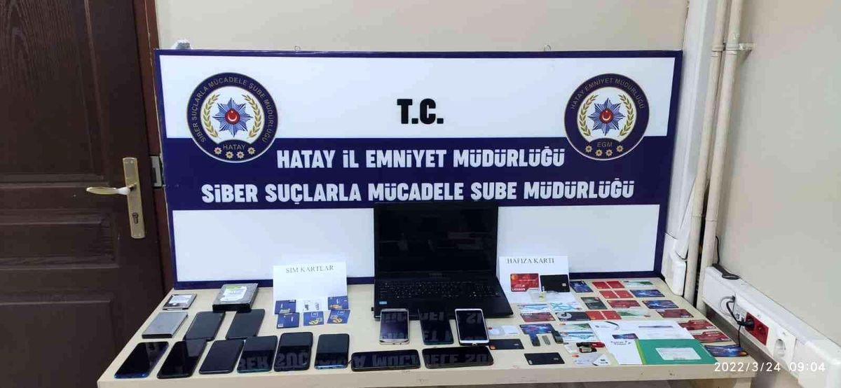 Hatay\'da dolandırıcılık operasyonu