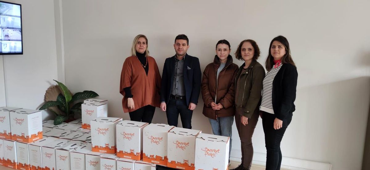 Malatya'da ihtiyaç sahibi öğrencilere Ramazan desteği