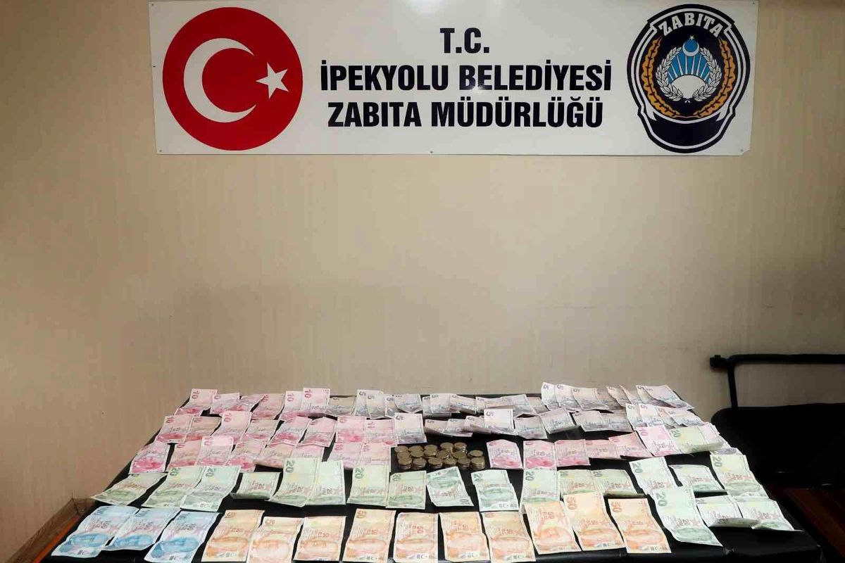 Van\'da dilencinin üzerinden bin 738 TL çıktı