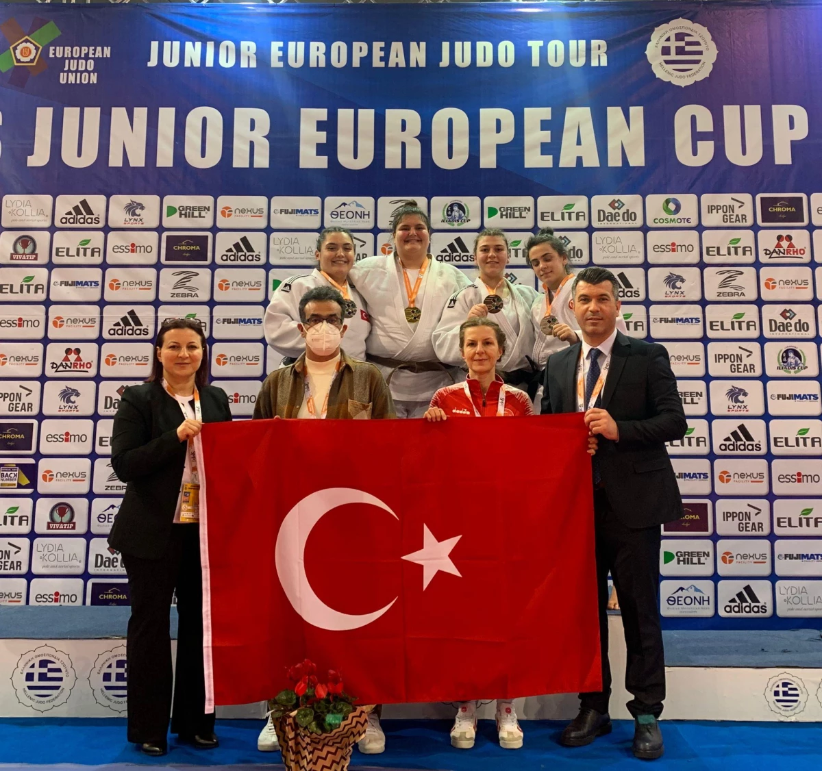 Genç milli judocular, Avrupa Kupası\'nda biri altın 4 madalya kazandı