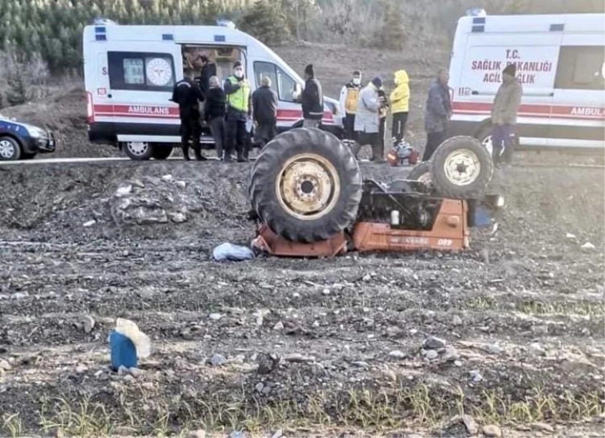 Mersin\'de traktör kazası: Baba öldü, oğlu yaralandı