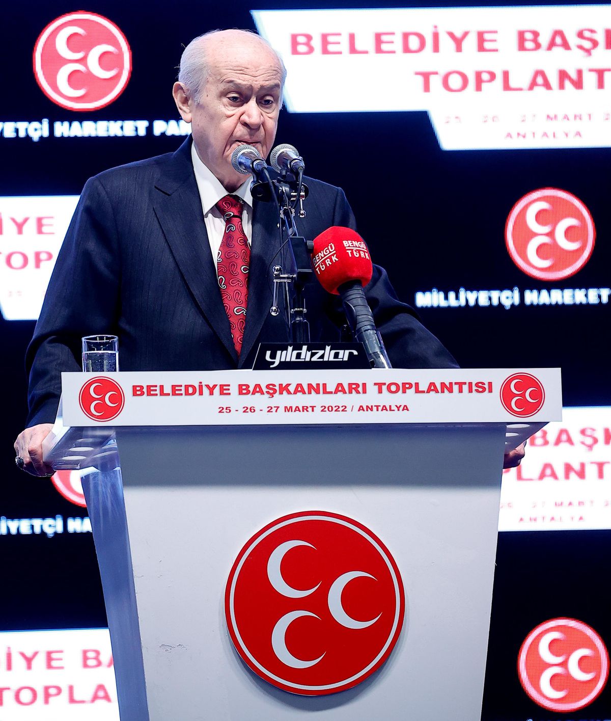 MHP Genel Başkanı Bahçeli, Antalya\'da Belediye Başkanları Toplantısı\'nda konuştu: (1)