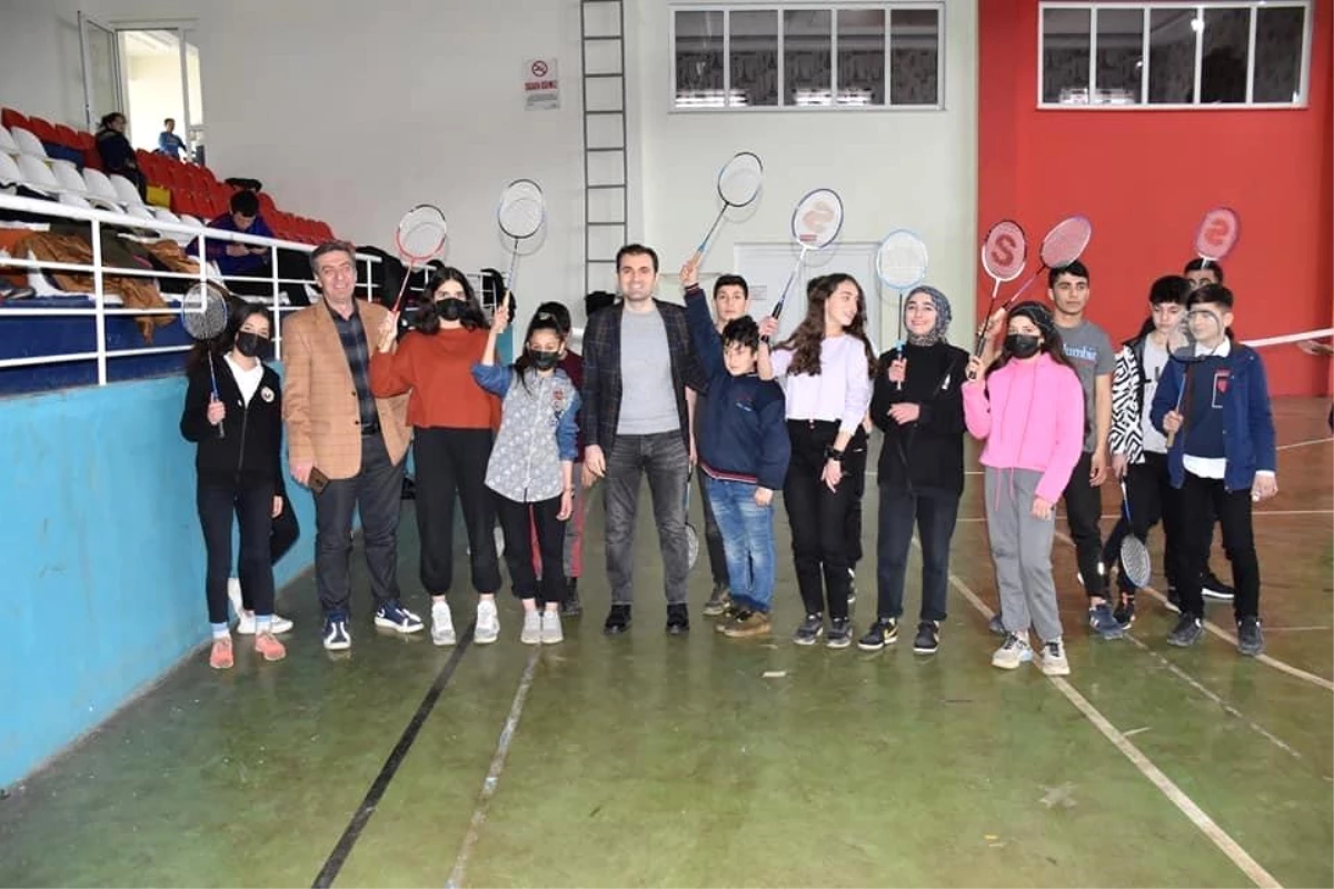 Sason\'da 450 öğrenci açılan spor kurslarına katıldı