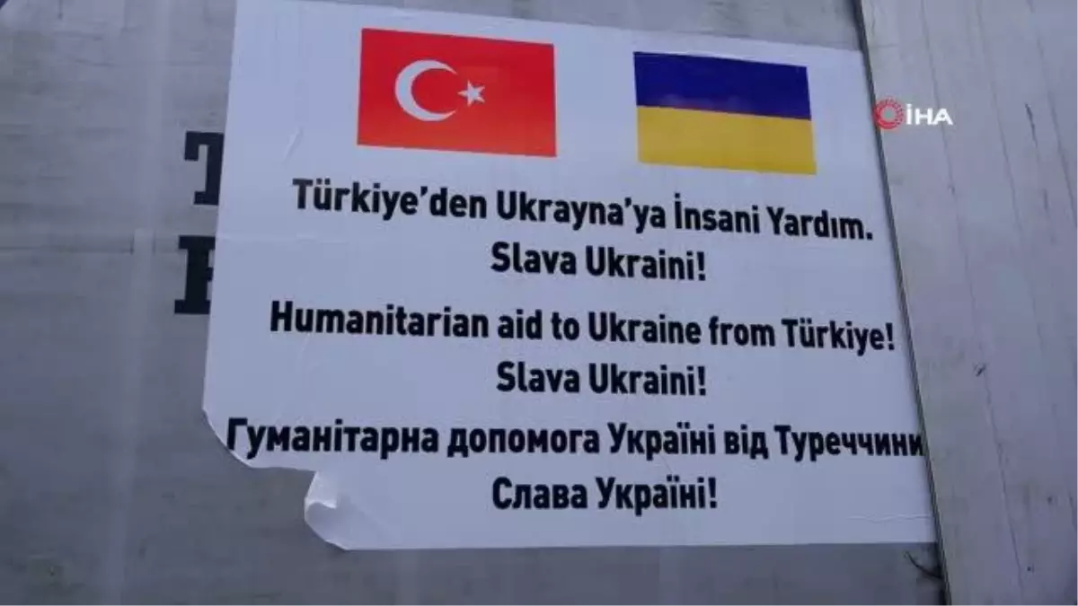 Türkiye'den Ukrayna'ya insani yardım