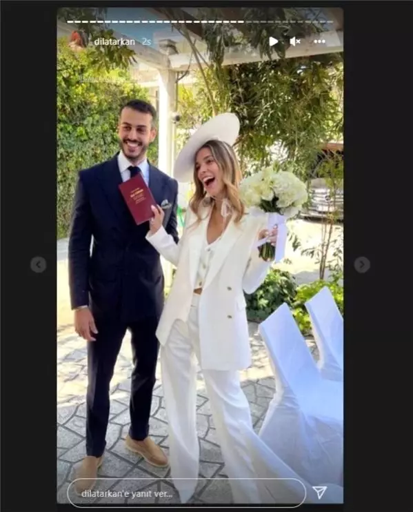 Dila Tarkan ve Dağhan Doğruer'in Nikahını Hangi Ünlü İsim Kıydı?