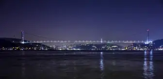 FSM Köprüsü 'Dünya Saati' etkinliği için 1 saatliğine karartıldı