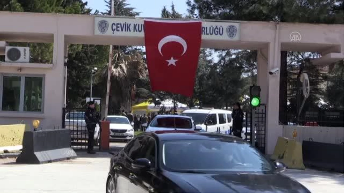 Son dakika haberleri | GAZİANTEP - Trafik kazasında yaşamını yitiren polis için tören düzenlendi