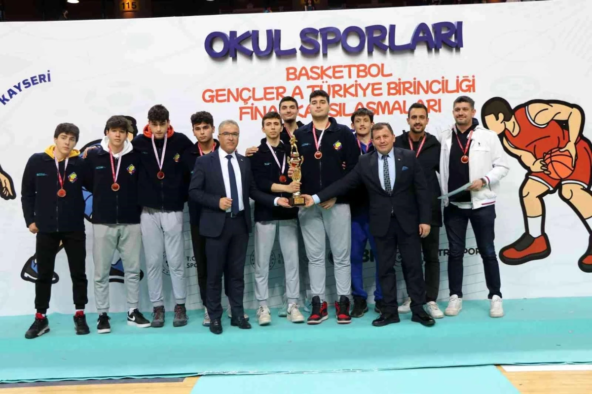Okullar Sporları Gençler Türkiye Şampiyonası sona erdi