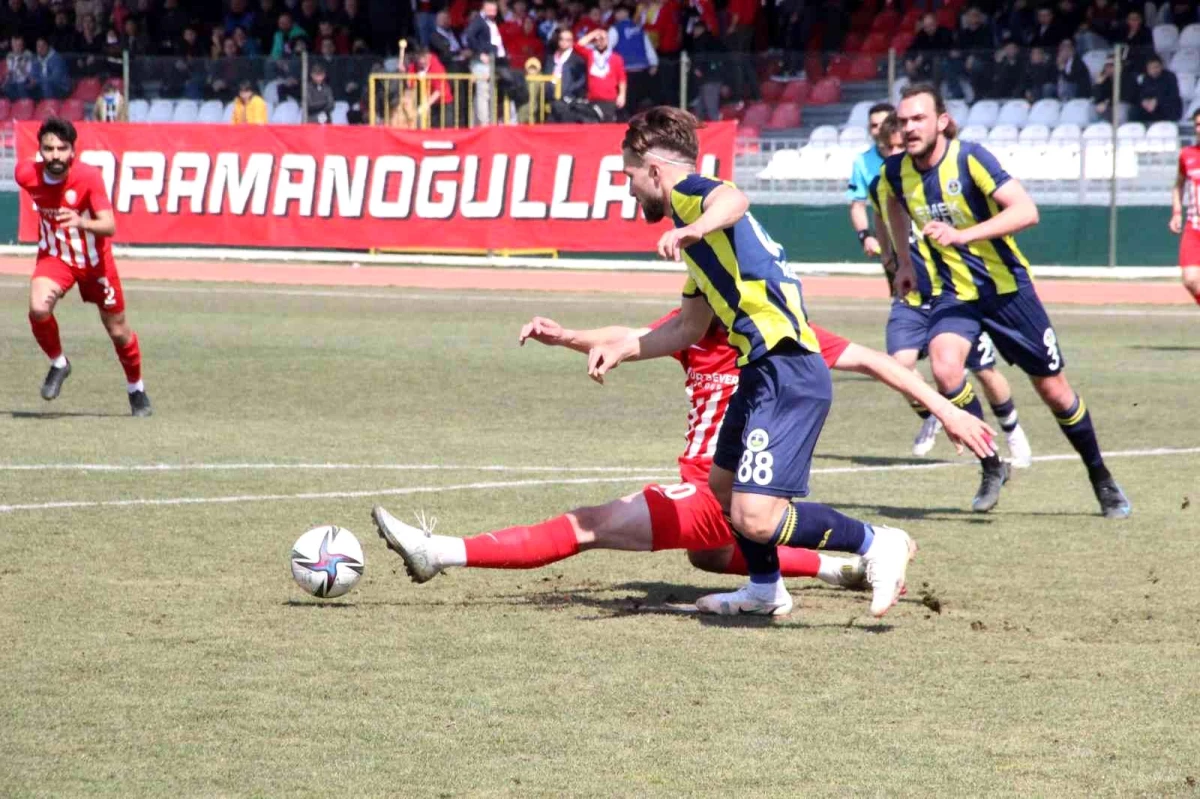TFF 3. Lig: Karaman Belediyespor: 1 Fatsa Belediyespor: 1