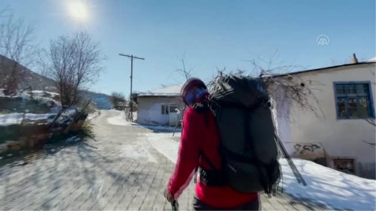 Tunceli\'nin karla kaplı zirveleri trekking ve fotoğraf tutkunlarını ağırlıyor