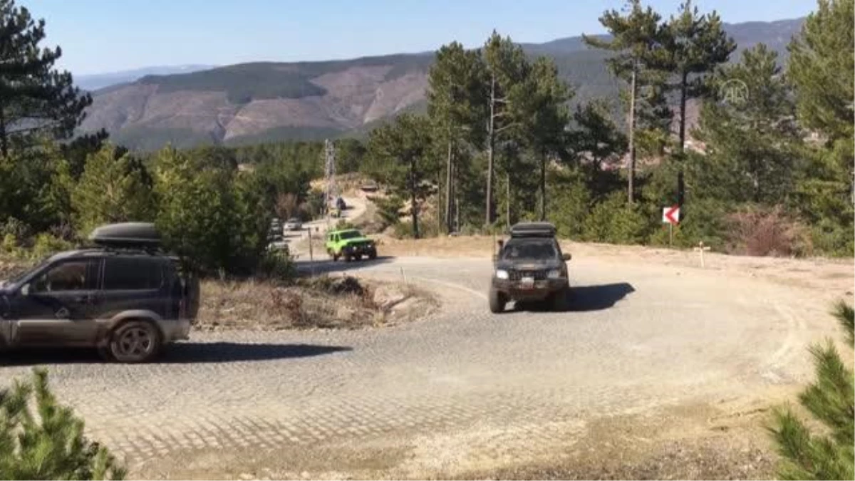 2 bin 300 metre rakımlı Murat Dağı\'nda off-road heyecanı yaşandı