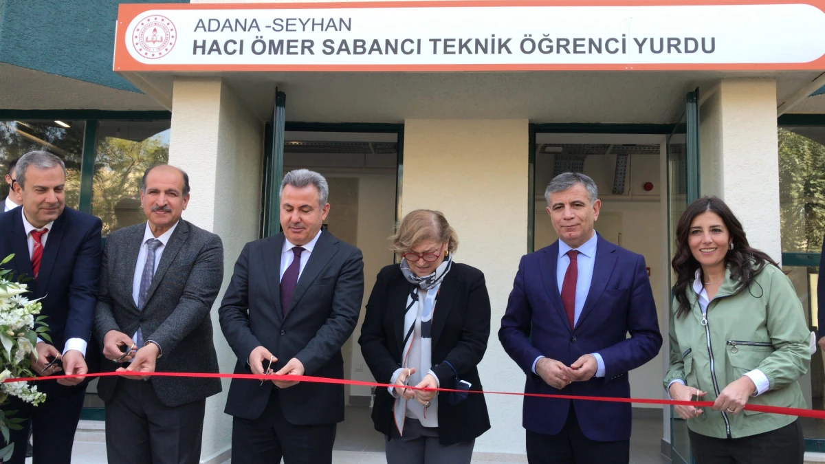 Sabancı Vakfı tarafından yenilenen öğrenci yurdu açıldı