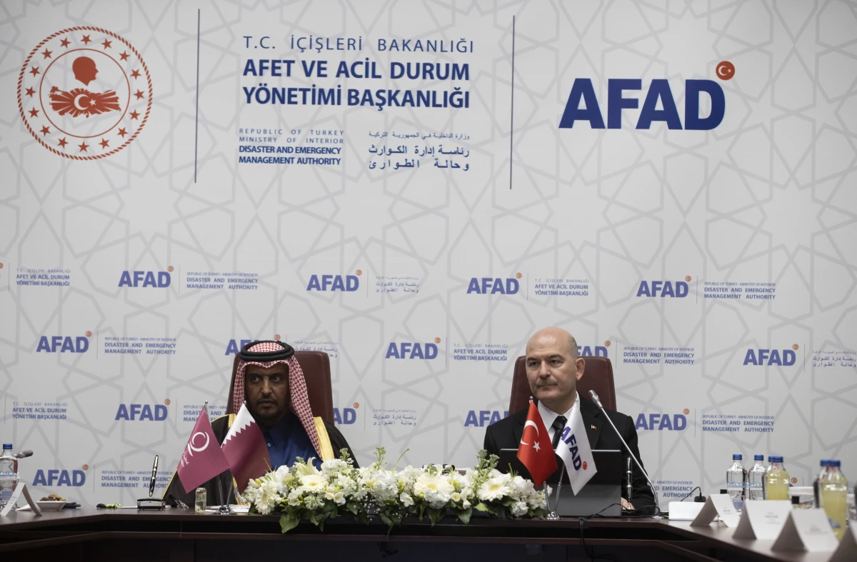 Türkiye ile Katar, acil durum yönetimi ve insani yardım alanında masaya oturdu