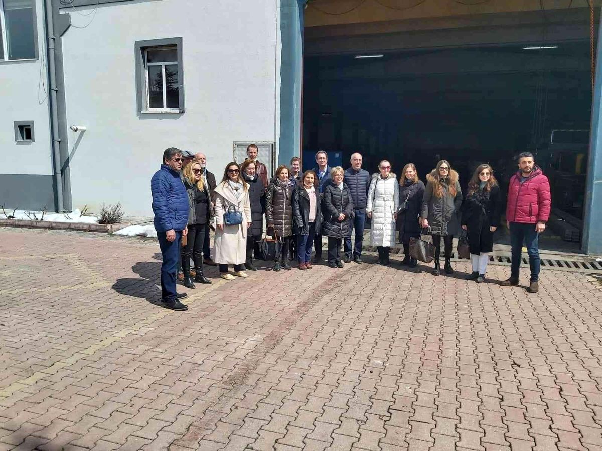 Avrupalı iş adamları Nevşehir\'deki firmalarda incelemelerde bulundu