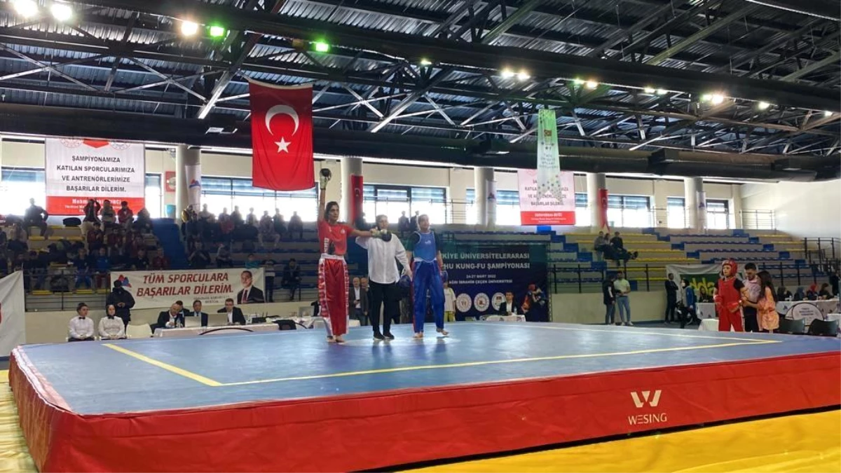 Esenler\'in kızı Wushuda Türkiye Şampiyonu