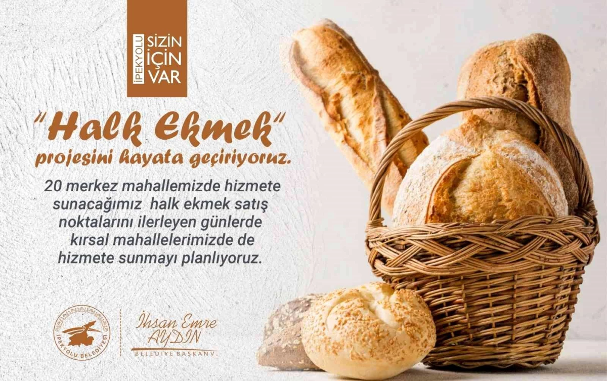 İpekyolu Belediyesinden \'halk ekmek\' projesi