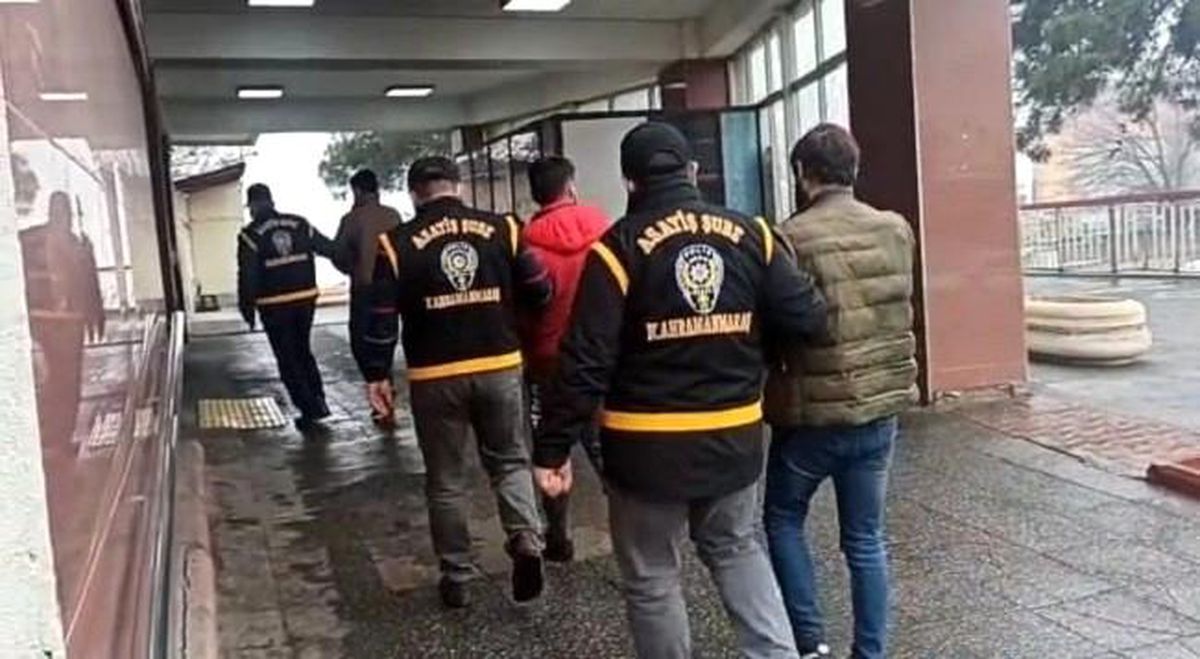 Kahramanmaraş\'ta aranan 110 kişiden 62\'si tutuklandı
