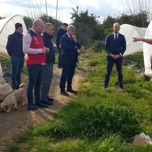 Köyceğiz'de alabalık ve çilek üretim alanlarında incelemelerde bulunuldu