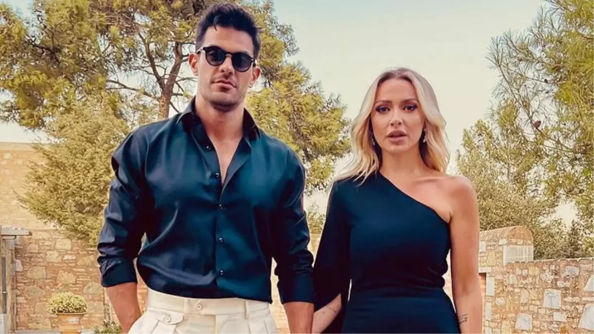 Nişan fotoğraflarını ilk kez yayınladılar! Mehmet Dinçerler ve Hadise\'nin mutlu günleri böyleymiş