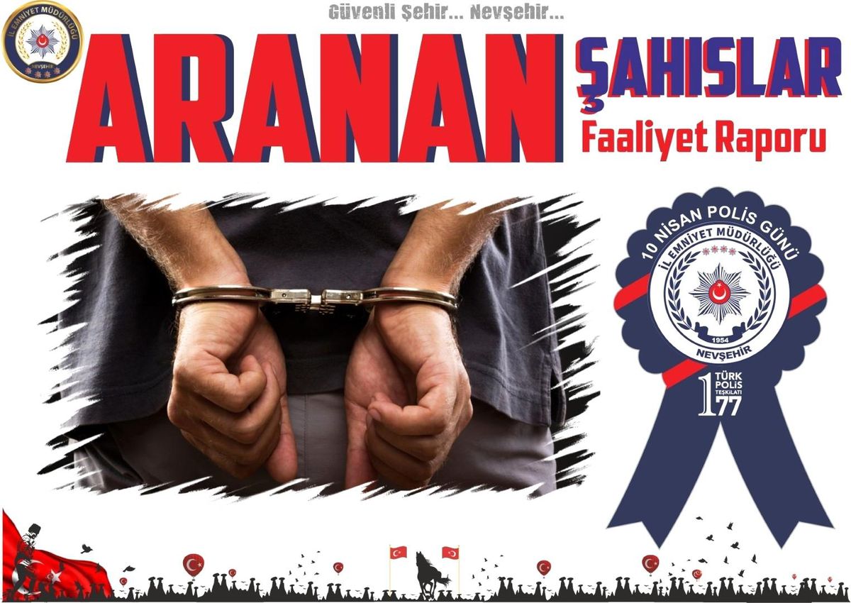 Nevşehir\'de aranan 29 şüpheli yakalandı