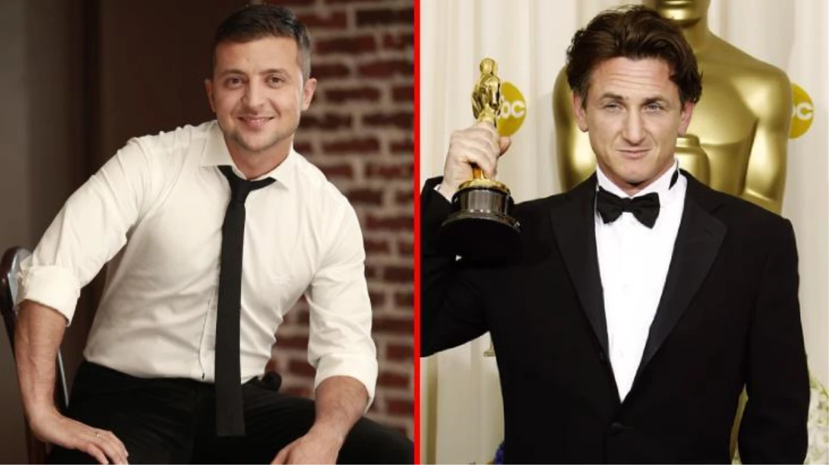 2 Oscar sahibi oyuncu Sean Penn: Zelenski\'yi konuşturmazsanız ödüllerimi yakarım