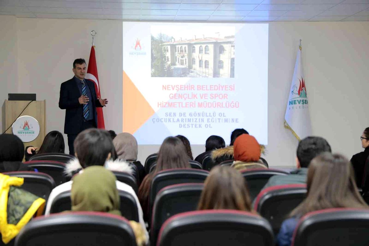 "Sen de Gönüllü Ol, Çocuklarımızın Eğitimine Destek Ol" projesi tanıtıldı