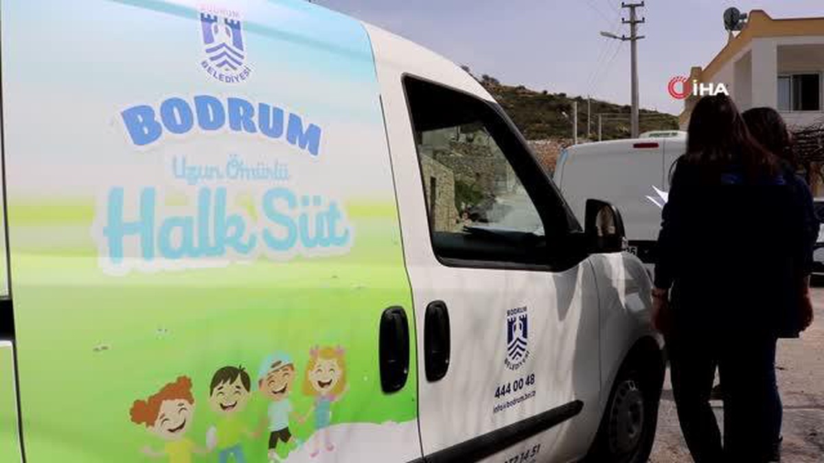 Bodrum'da süt içmeyen çocuk kalmayacak