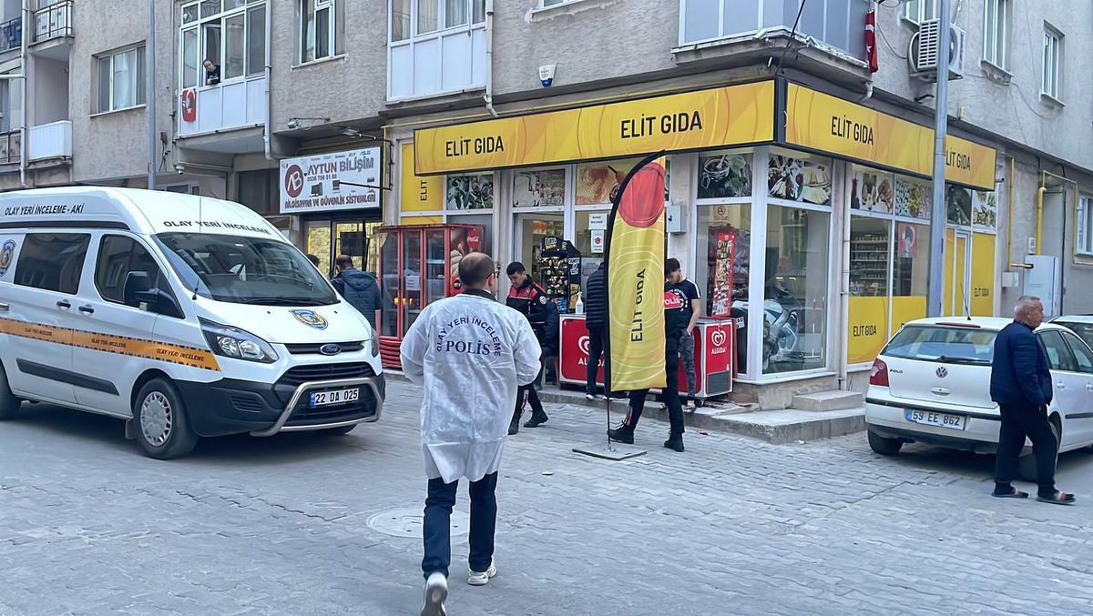 Edirne\'de büfeciyi bıçakla yaralayan şüpheli tutuklandı