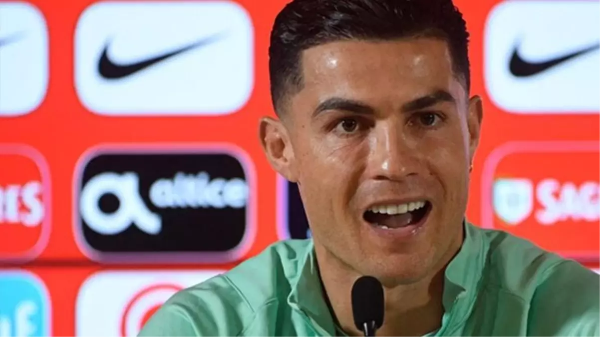Gazetecilerin soruları Ronaldo\'yu çıldırttı: Bırakmak istersem bırakırım!