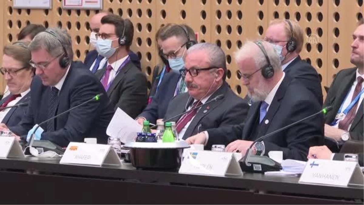 TBMM Başkanı Şentop, Avrupa Birliği Parlamento Başkanları Toplantısı\'nda konuştu Açıklaması