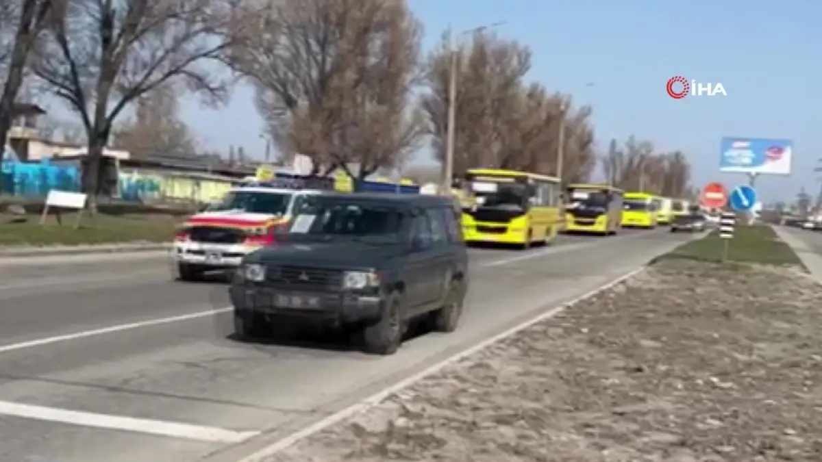 Mariupol'den tahliyeler devam ediyor