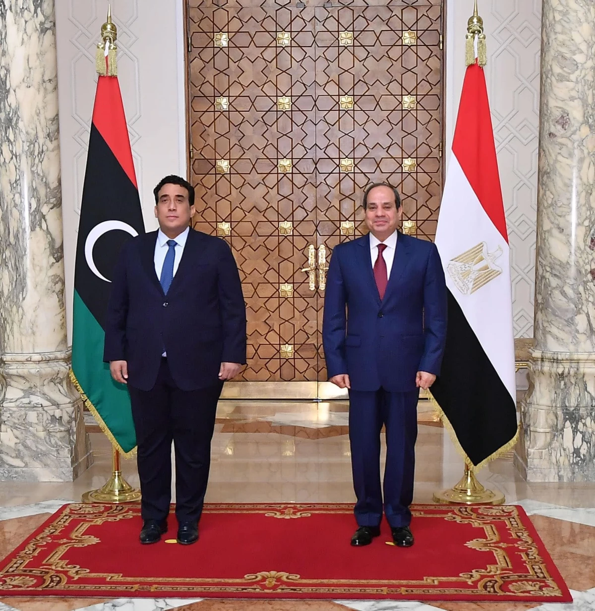Mısır Cumhurbaşkanı, Libya Başkanlık Konseyi Başkanı ile Libya\'daki son gelişmeleri görüştü