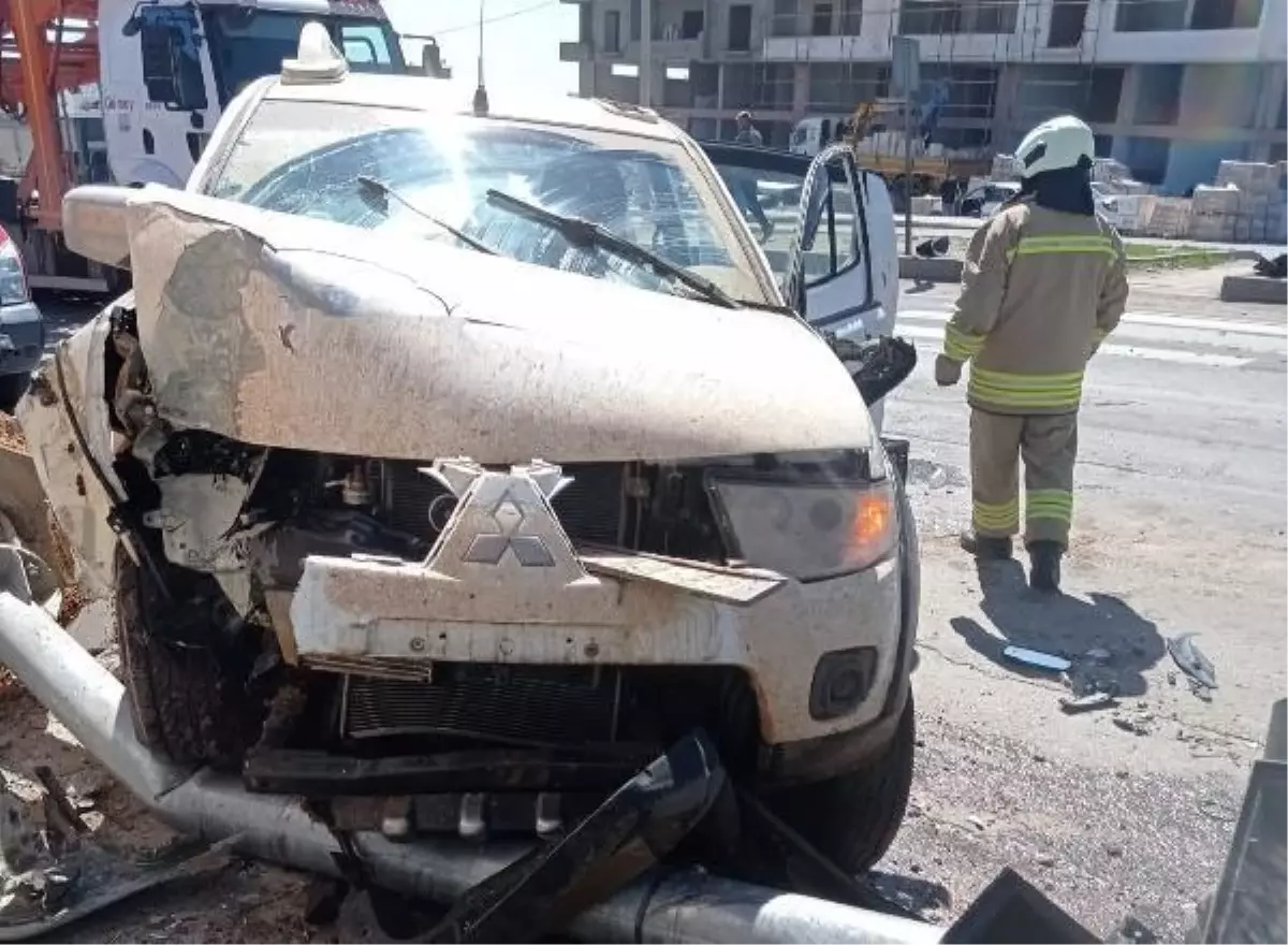 Nusaybin'de kaza: 3 yaralı
