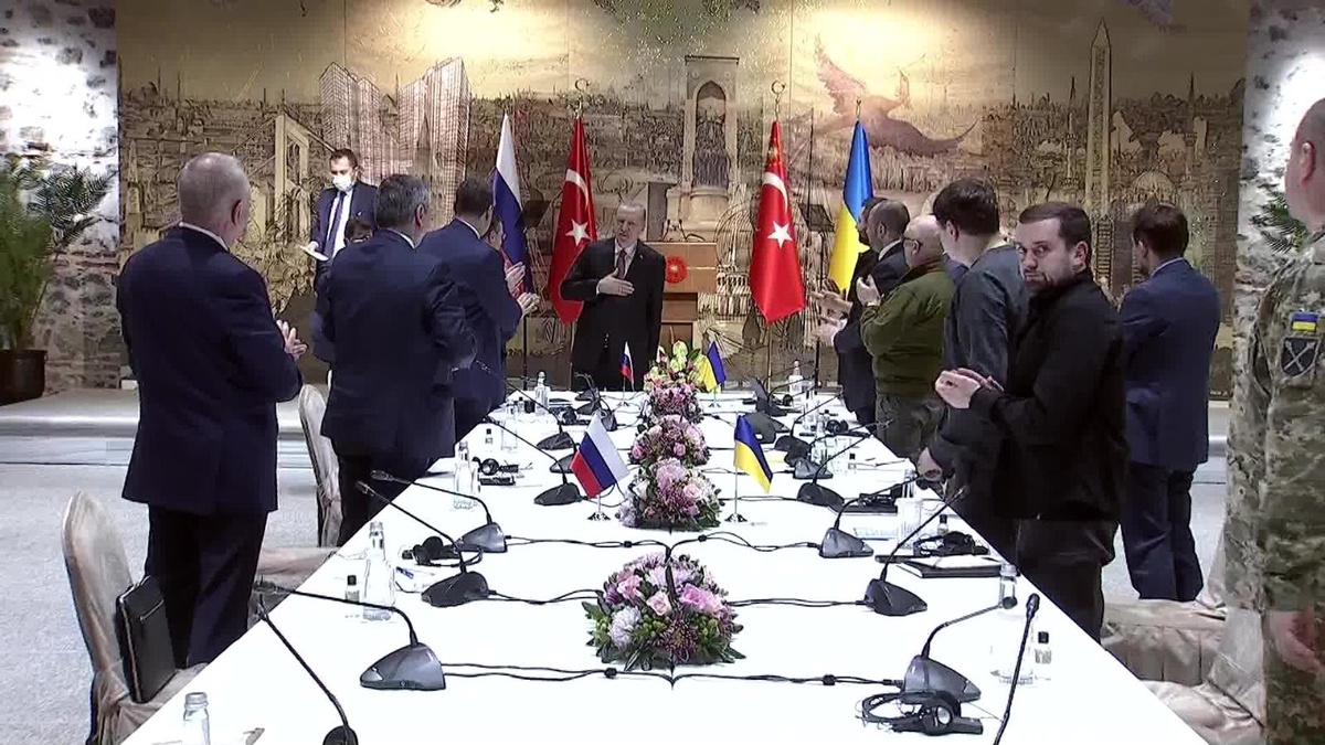 Rusya ve Ukrayna heyetleri arasındaki görüşme sona erdi