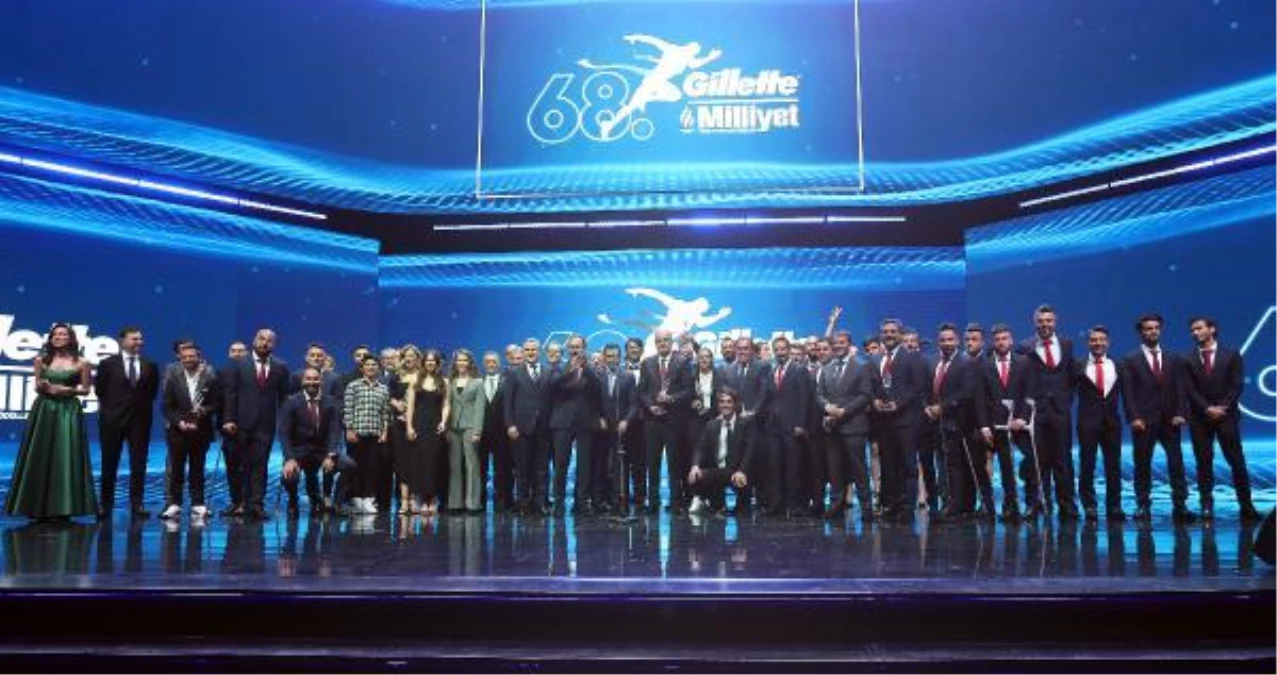 68\'inci Gillette Milliyet Yılın Sporcusu Ödülleri sahiplerini buldu