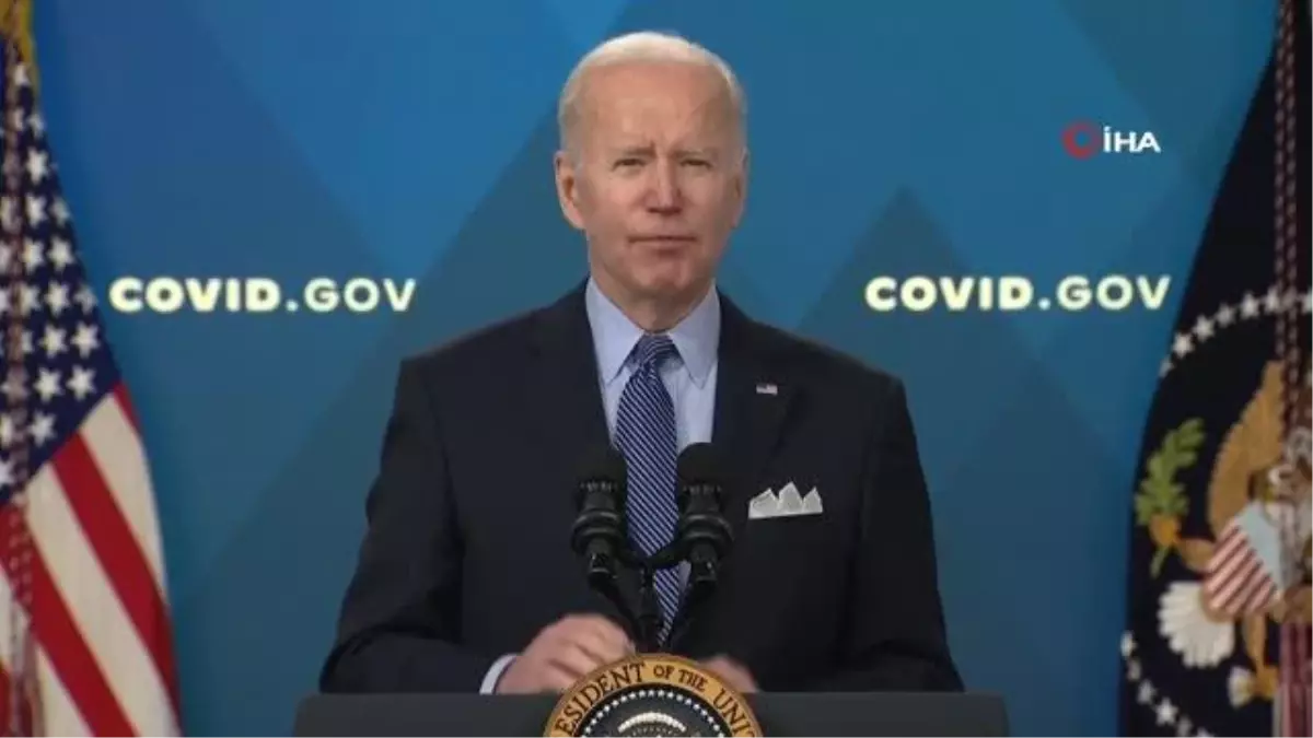 ABD Başkanı Biden 4. doz Covid-19 aşısını canlı yayında oldu