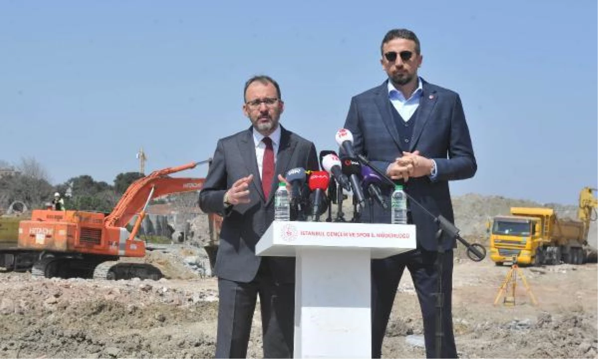 Bakan Kasapoğlu ve Başkan Türkoğlu, Basketbol Gelişim Merkezi\'nde incelemelerde bulundu