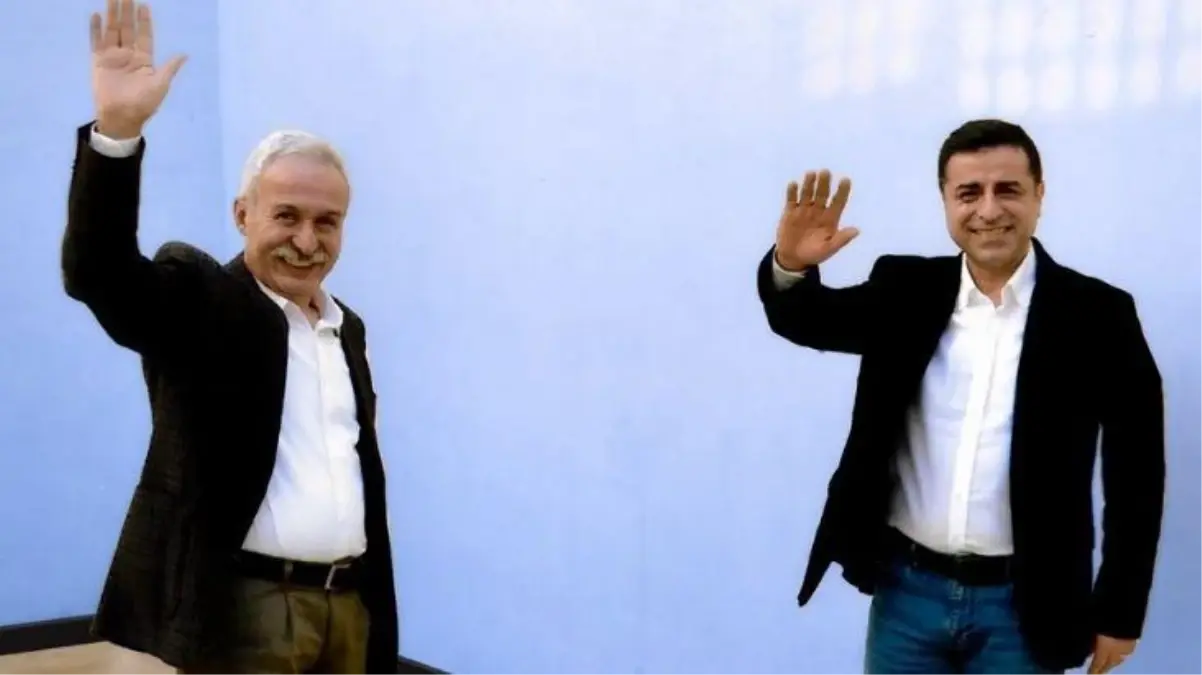 Demirtaş\'tan yeni koğuş arkadaşıyla ilk fotoğraf: Selçuk Mızraklı ile volta atarken çekilen görüntüsü paylaşıldı