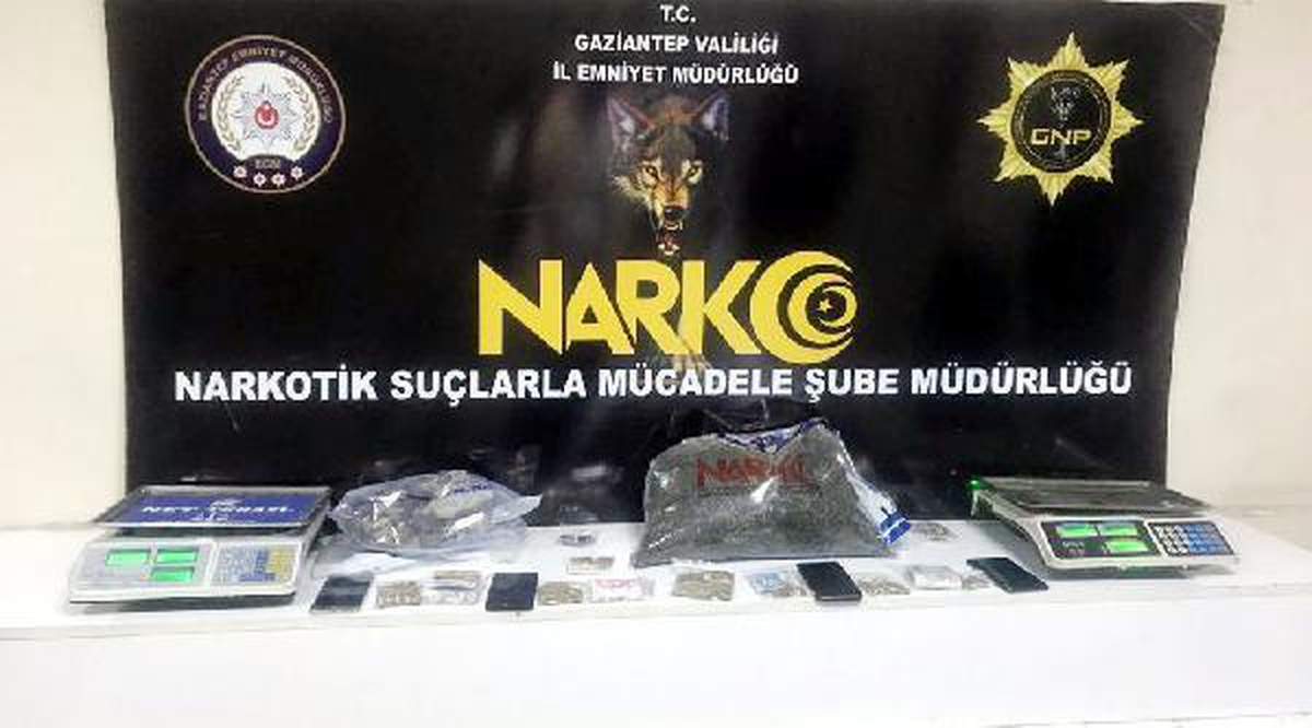 Son dakika haber: Gaziantep\'te uyuşturucu operasyonu: 11 gözaltı