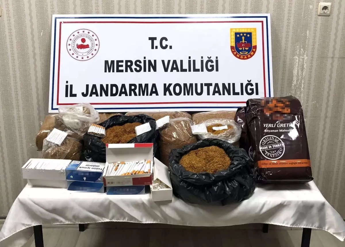 Mersin\'de kaçak sigara satan kişi yakalandı