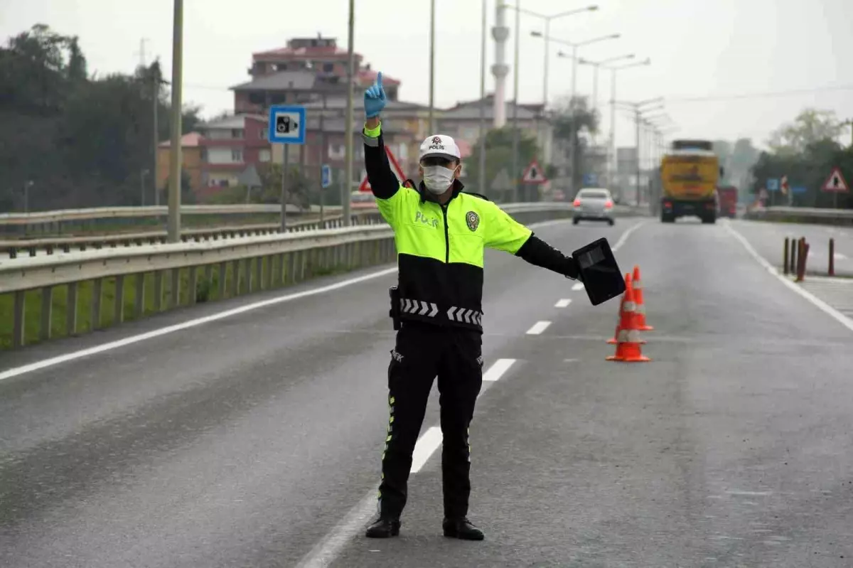 Ordu\'da bir haftada 75 sürücünün ehliyeti geri alındı