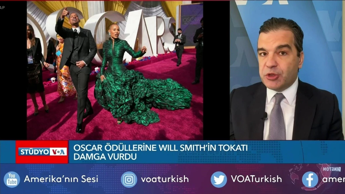 Oscar Törenine Tokat Damgası