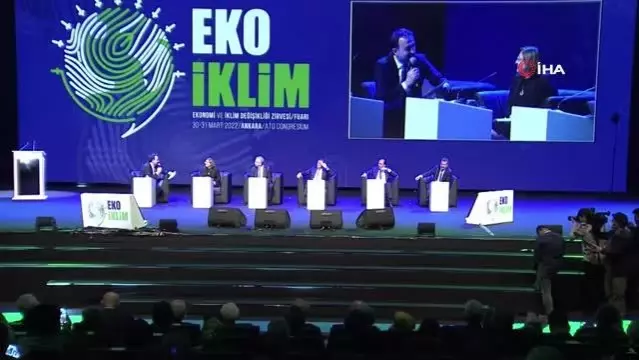 EKO İKLİM Zirvesi'ne katılan ABB Başkanı Yavaş, çevre dostu projelerini anlattı